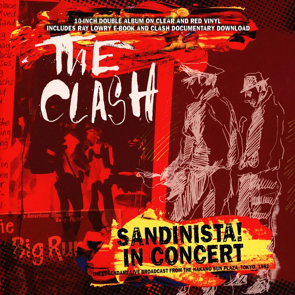 The Clash - Sandinista! In Concert Clear & Red Vinyl Edition