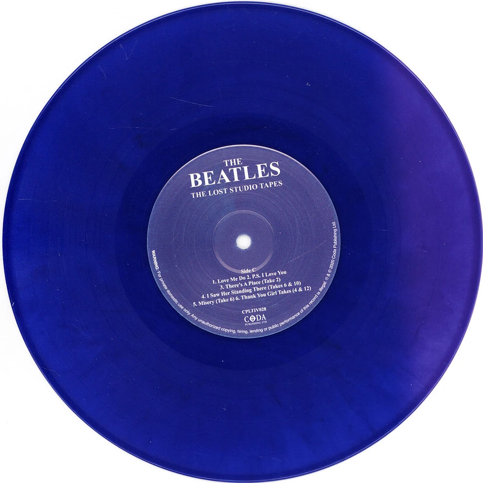 The Beatles - The Lost Studio Tapes 1962-1964 Blue Vinyl Edition
