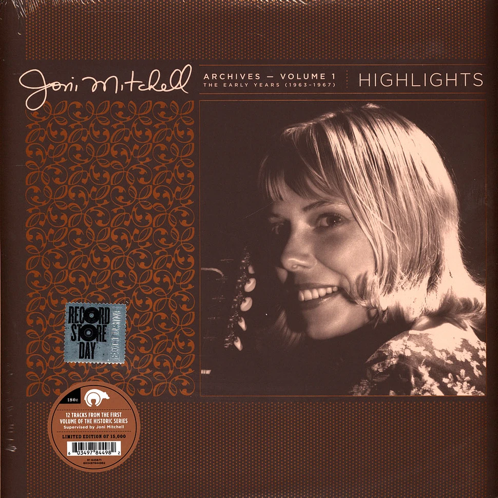 Joni Mitchell - Joni Mitchell Archives, Volume 1 Record Store Day 2021 Edition