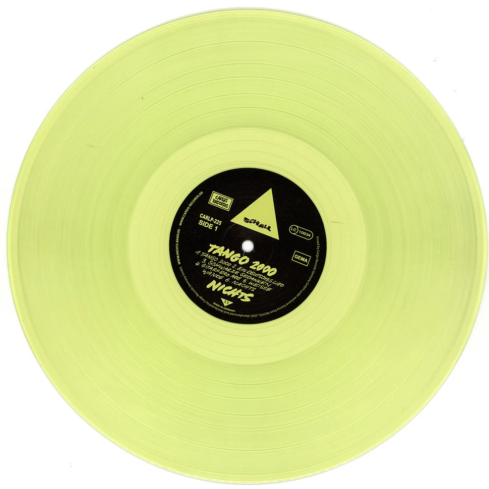 Nichts - Tango 2000 Deluxe Neon Yellow Record Store Day 2021 Edition