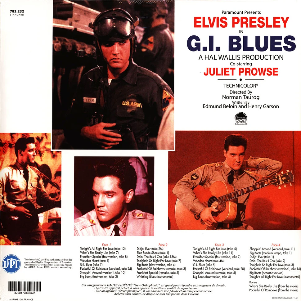 Elvis Presley - OST Café Europa En Uniforme Record Store Day 2021 Edition