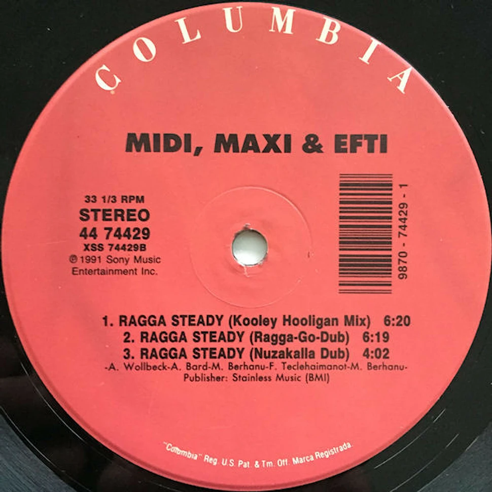 Midi, Maxi & Efti - Ragga Steady