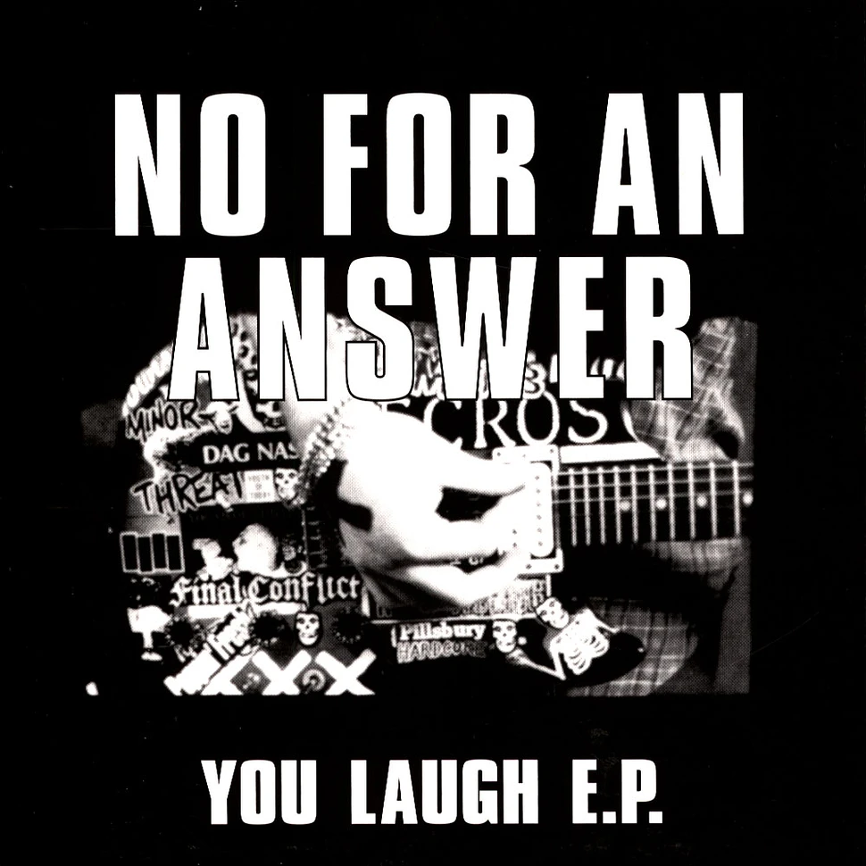 No For An Answer - You Laugh Red Vinyl Edition