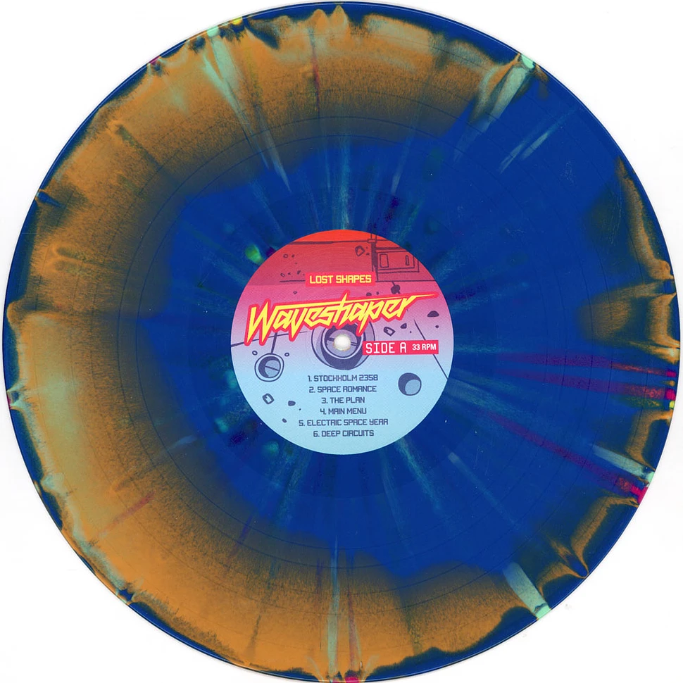 Waveshaper - Lost Shapes Orange Splatter Vinyl Edition