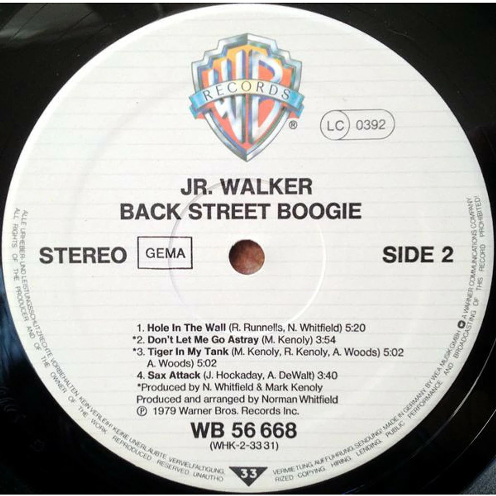 Junior Walker - Back Street Boogie