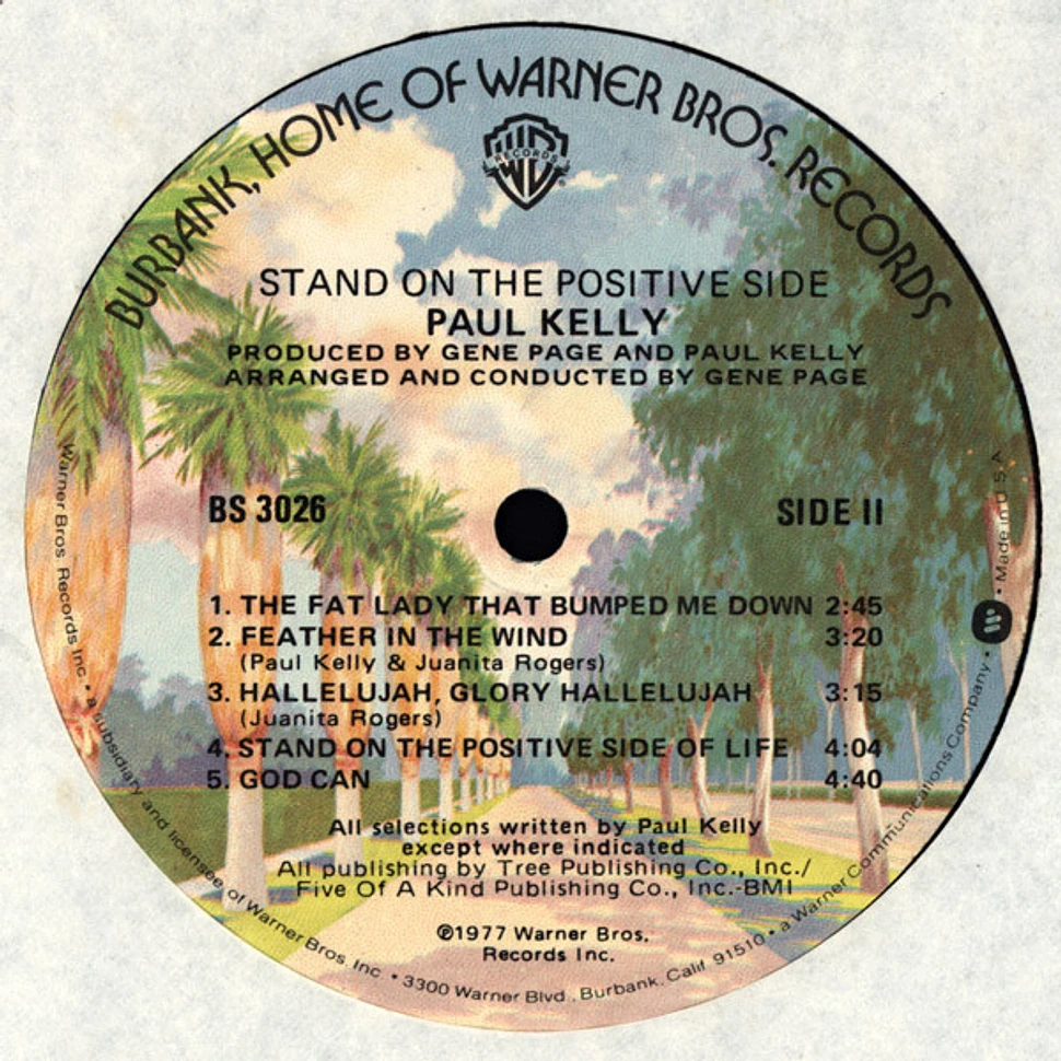 Paul Kelly - Stand On The Positive Side