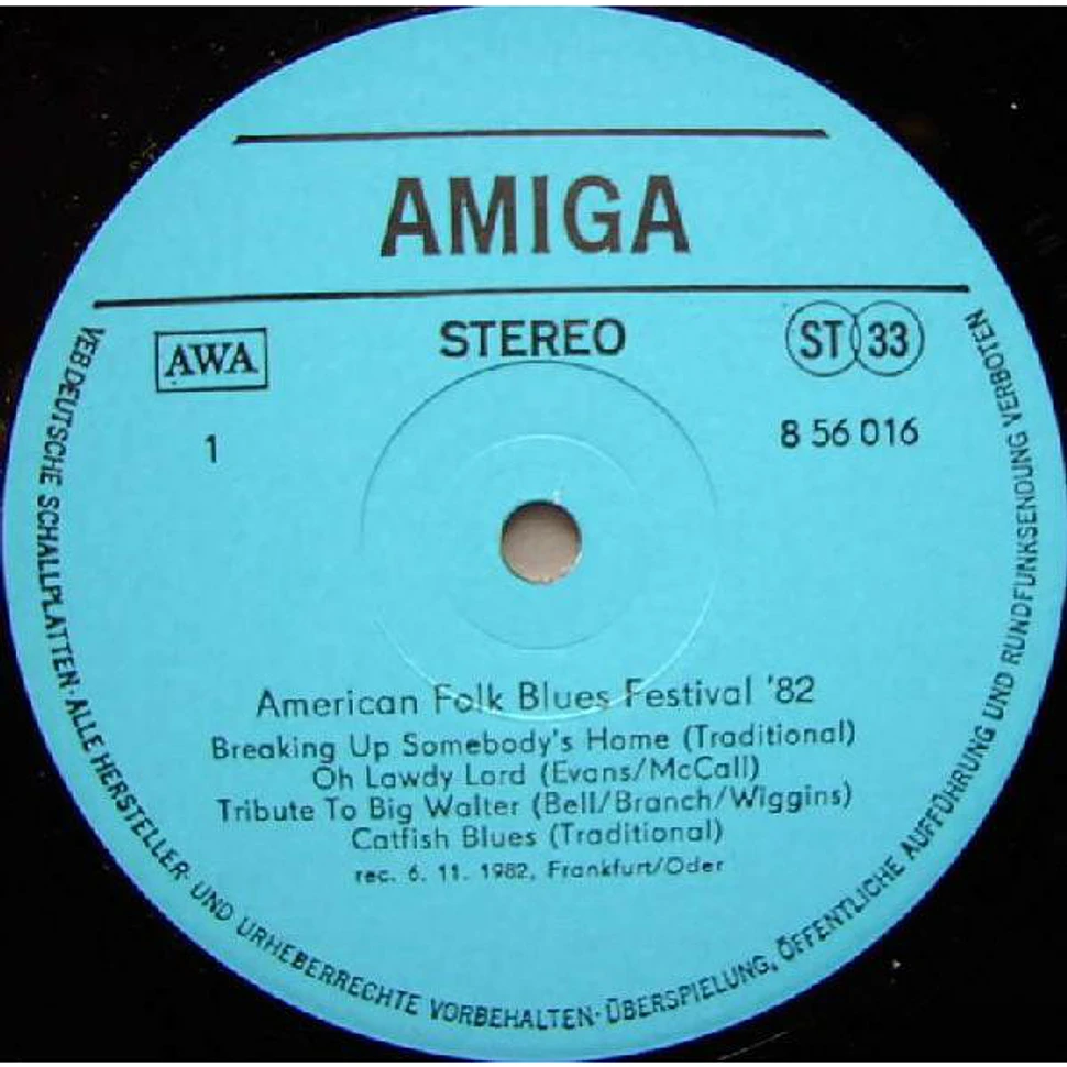 V.A. - American Folk Blues Festival '82