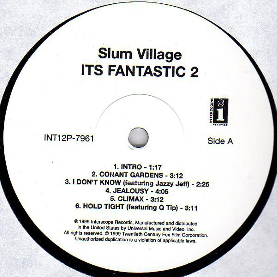 Slum Village - It's Fantastic 2