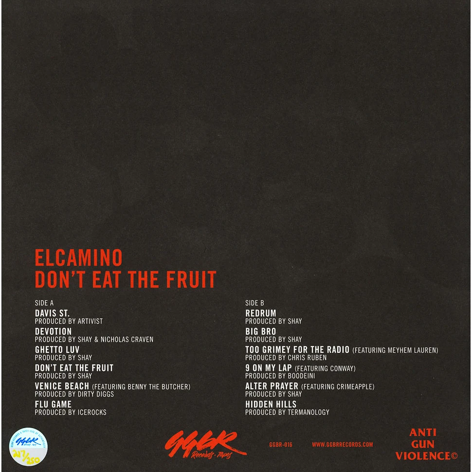 El Camino - Don't Eat The Fruit