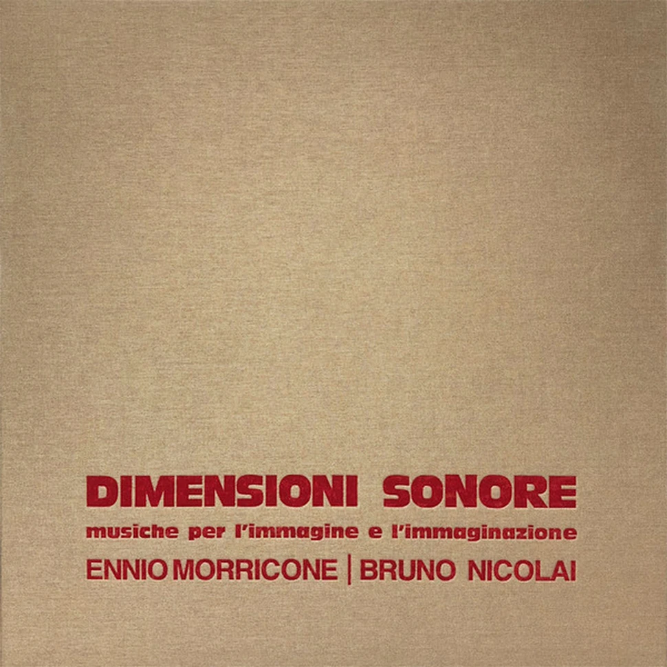 Ennio Morricone / Bruno Nicolai - Dimensioni Sonore Red Vinyl Edition Box Set