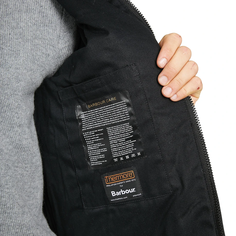 Barbour x Engineered Garments - B.Intl Harlem Wax (Black) | HHV