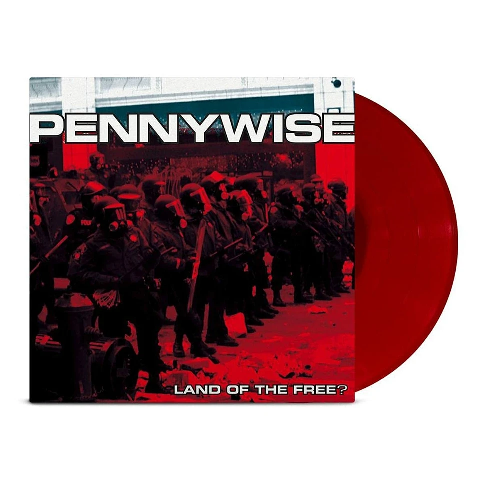 Pennywise - Land Of The Free? 20th Anniversary Edition Red Vinyl