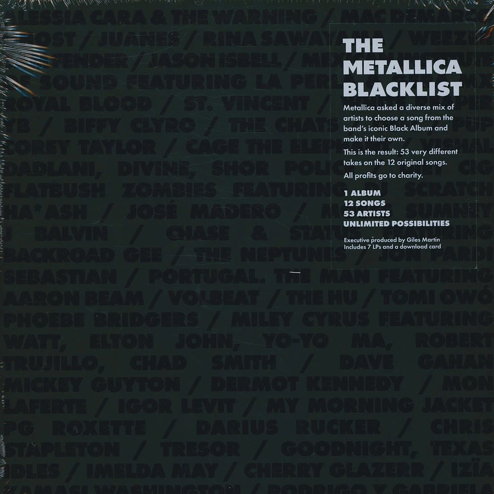 V.A. - The Metallica Blacklist Limited 7LP Edition