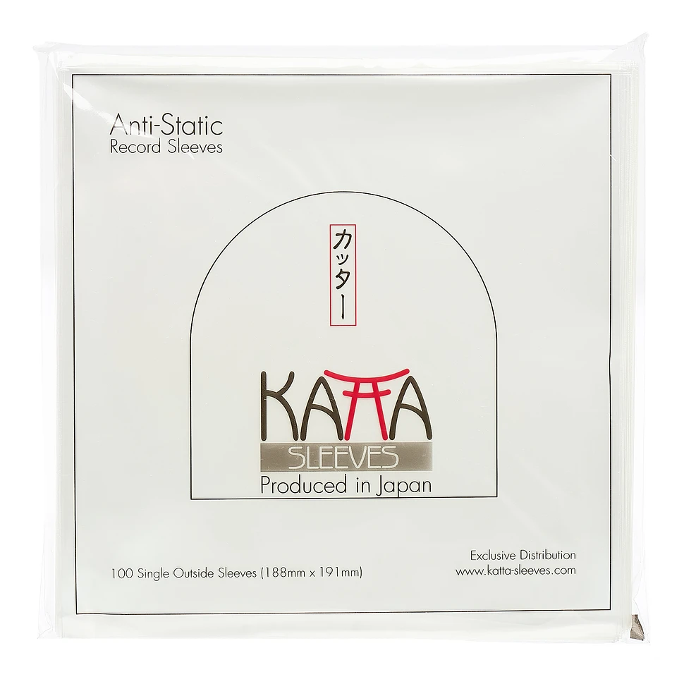 100x 7" Record Outer Sleeves - Außenhüllen (KATTA Outside Sleeves)