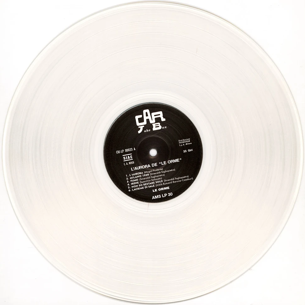 Le Orme - L'aurora Crystal Vinyl Edition