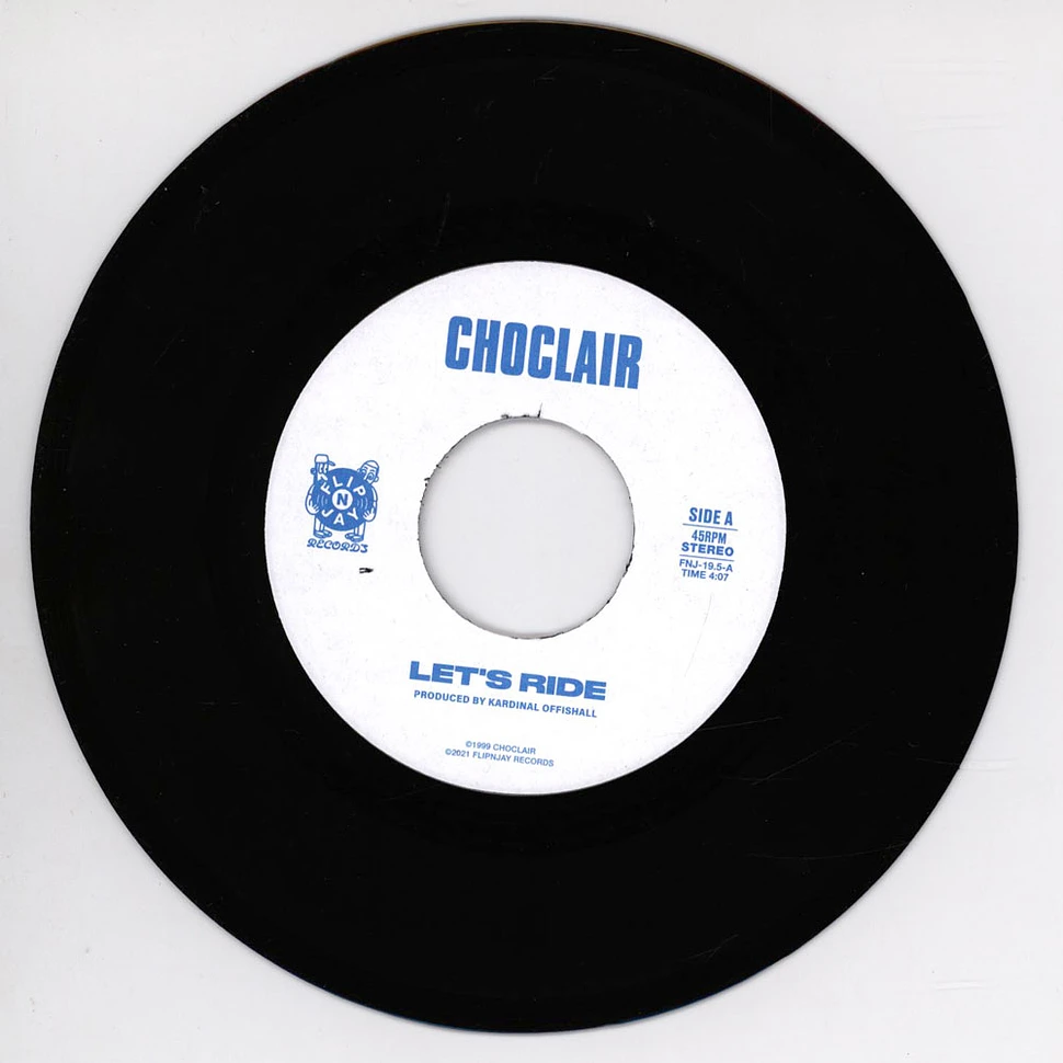 Choclair - Let’s Ride / Bare Witness Feat. Guru Black Vinyl Edition