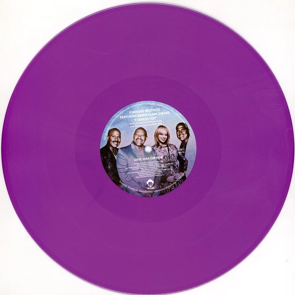3 Winans Brothers - I Choose You Feat. Karen Clark Sheard Purple Vinyl Edition