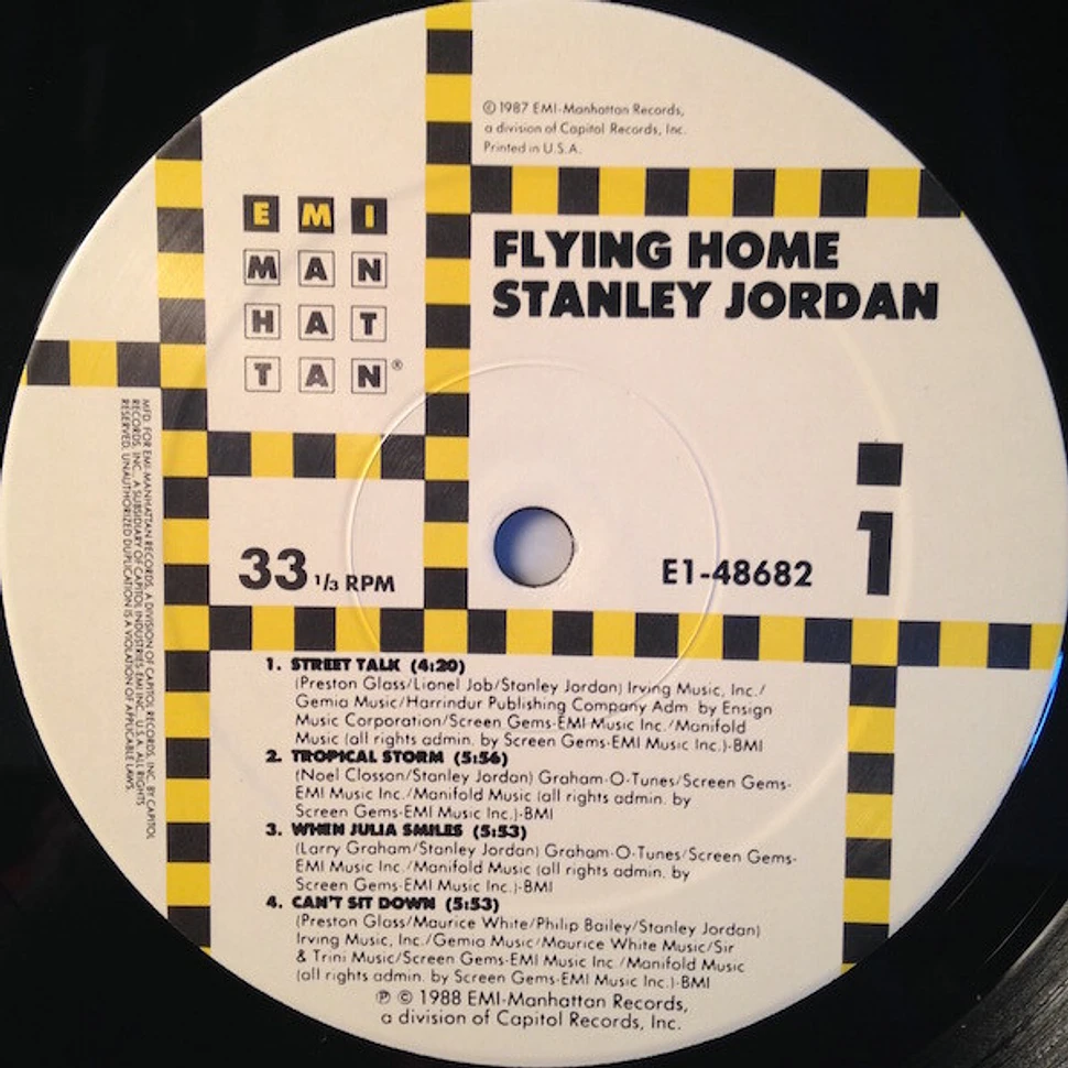 Stanley Jordan - Flying Home