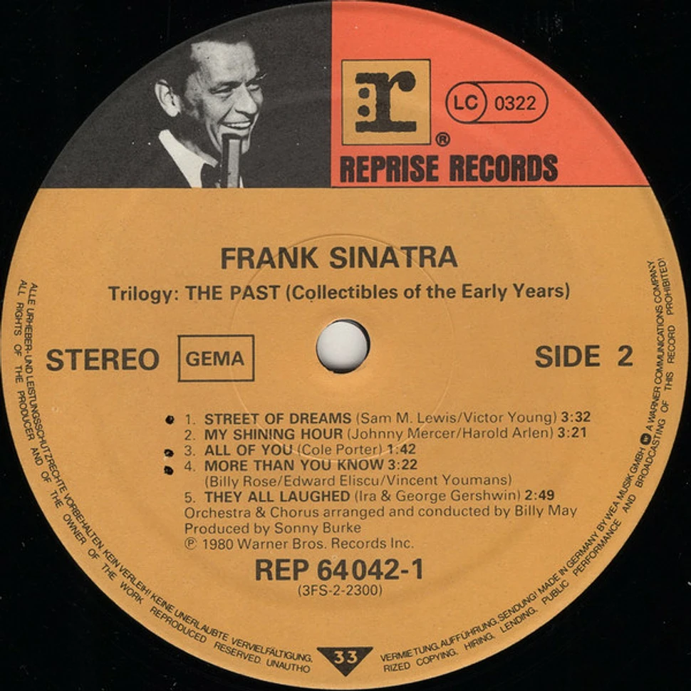 Frank Sinatra - Trilogy: Past, Present & Future