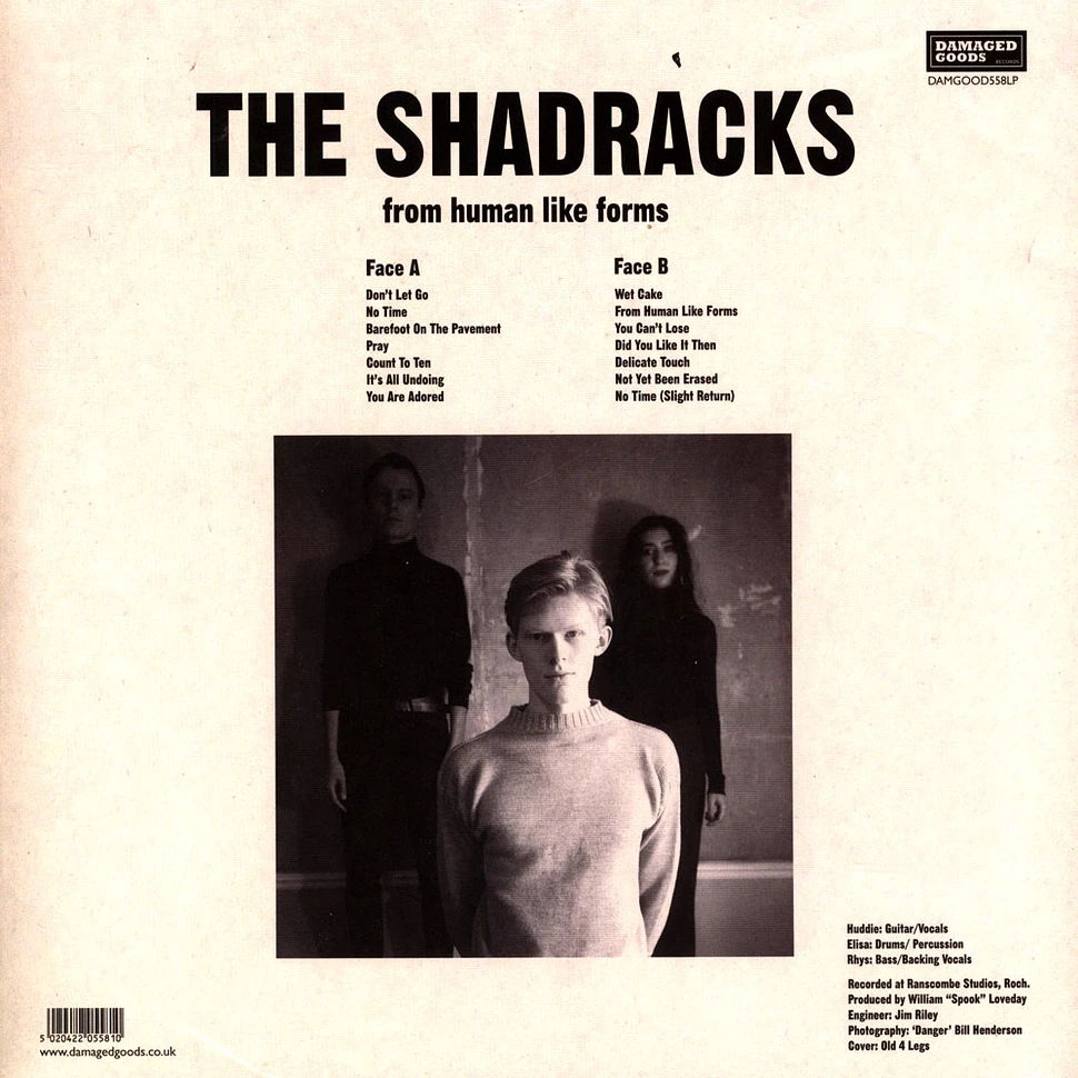 The Shadracks - From Human Like Forms