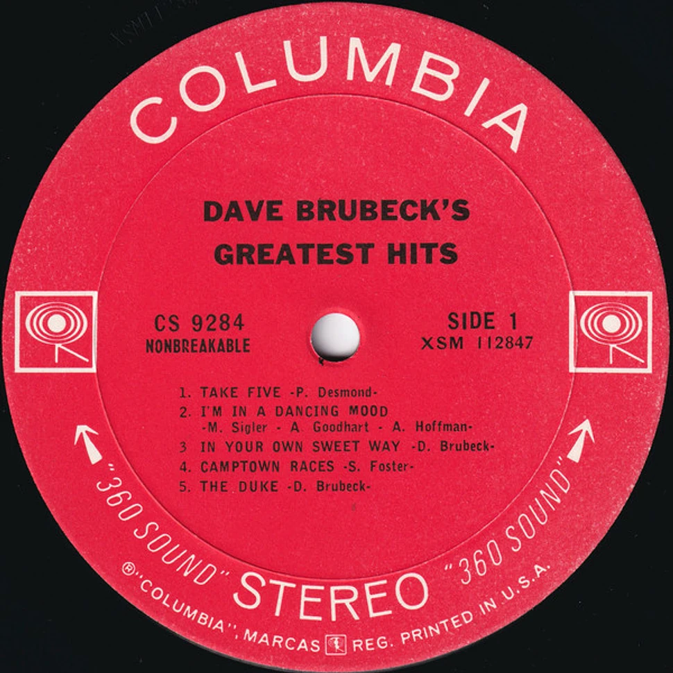 Dave Brubeck - Dave Brubeck's Greatest Hits