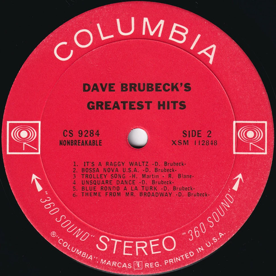 Dave Brubeck - Dave Brubeck's Greatest Hits