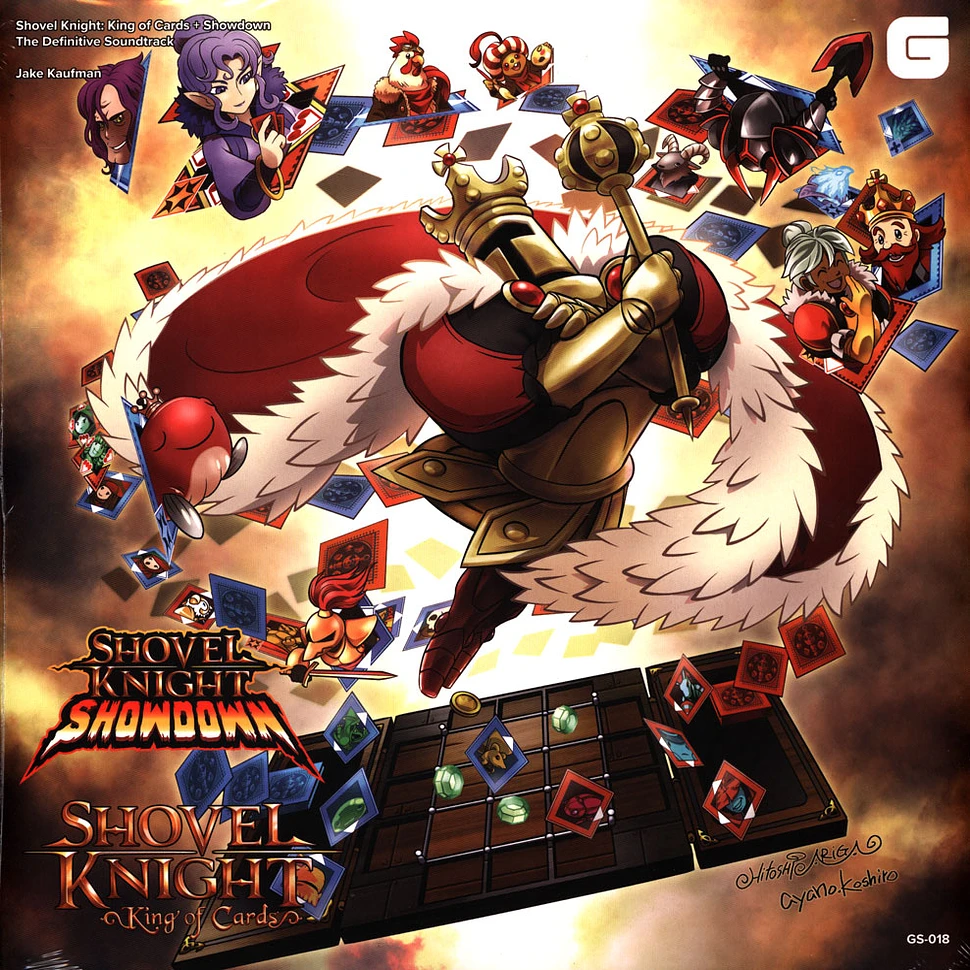 Jake Kaufman - OST Shovel Knight: King Of Cards & Showdown Color Vinyl Edition