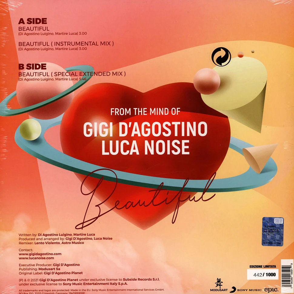 Gigi D'agostino & Luca Noise - Beautiful