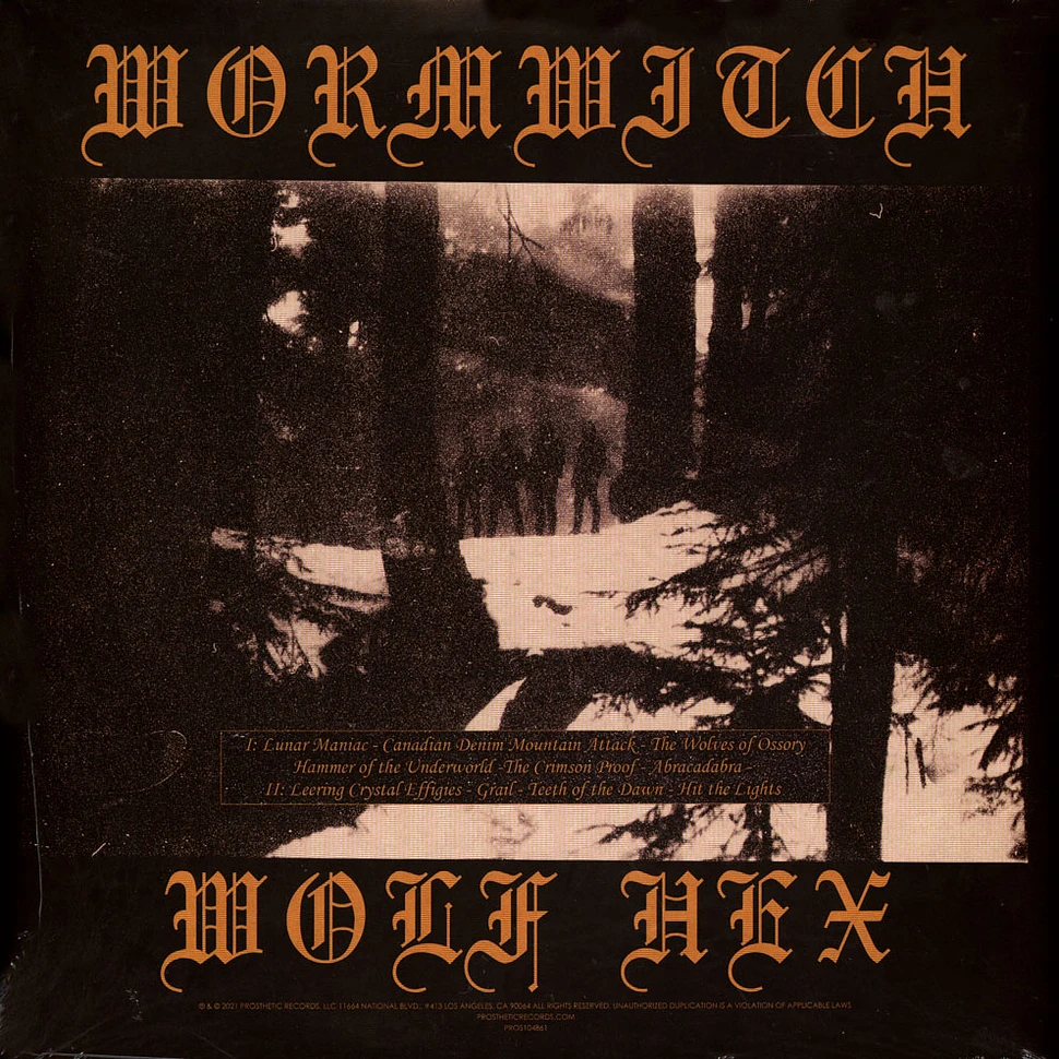 Wormwitch - Wolf Hex Gold Splatter Vinyl Edition