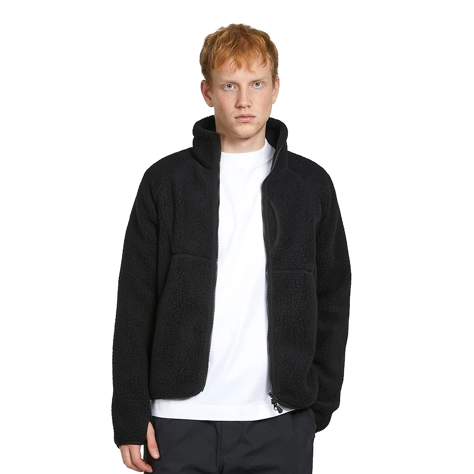 Snow Peak - Thermal Boa Fleece Jacket (Black) | HHV