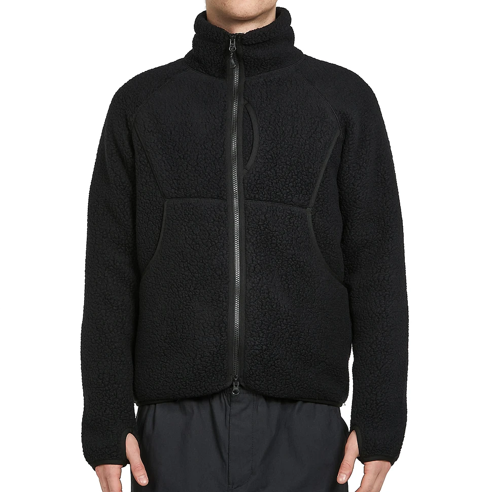 Snow Peak - Thermal Boa Fleece Jacket (Black) | HHV