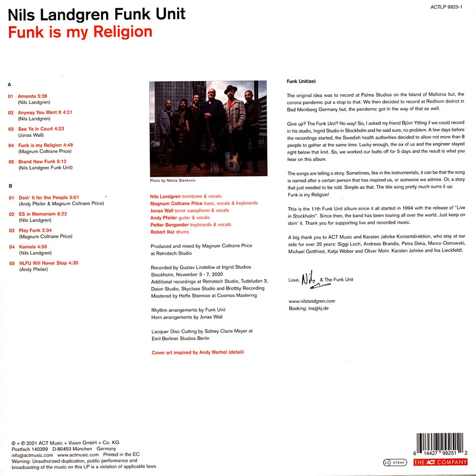 Landgren Funk Unit - Funk Is My Religion