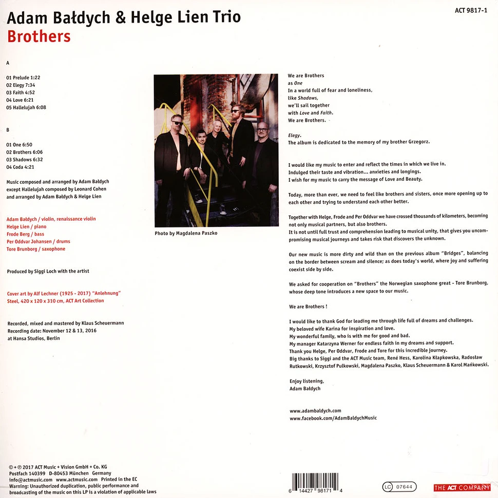 Adam & Lien Trio Baldych - Brothers