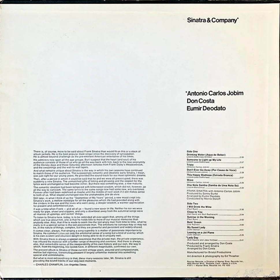 Frank Sinatra - Sinatra & Company