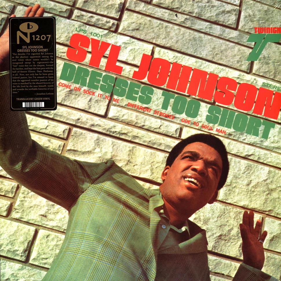 Syl Johnson - Dresses Too Short Translucent Green Vinyl Edition