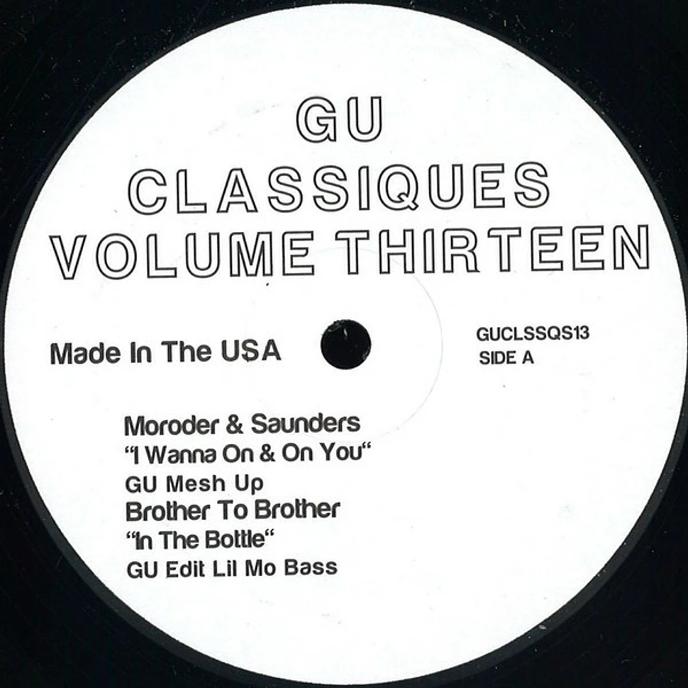 Glenn Underground - Classiques Volume Thirteen