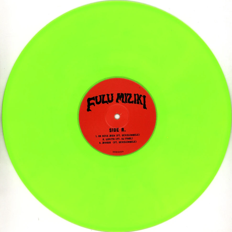 Fulu Miziki - Ngbaka EP Fluorescent Green Vinyl Edition