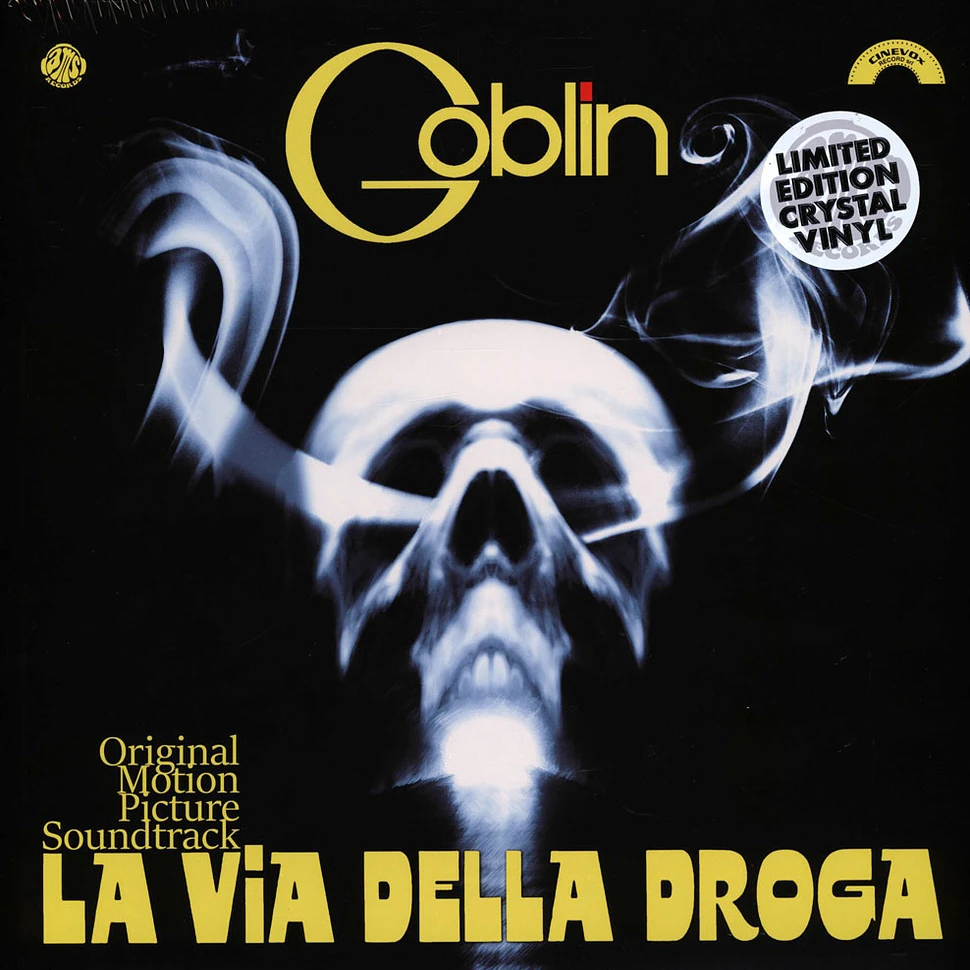 Goblin - La Via Della Droga Crystal Clear Vinyl Edition