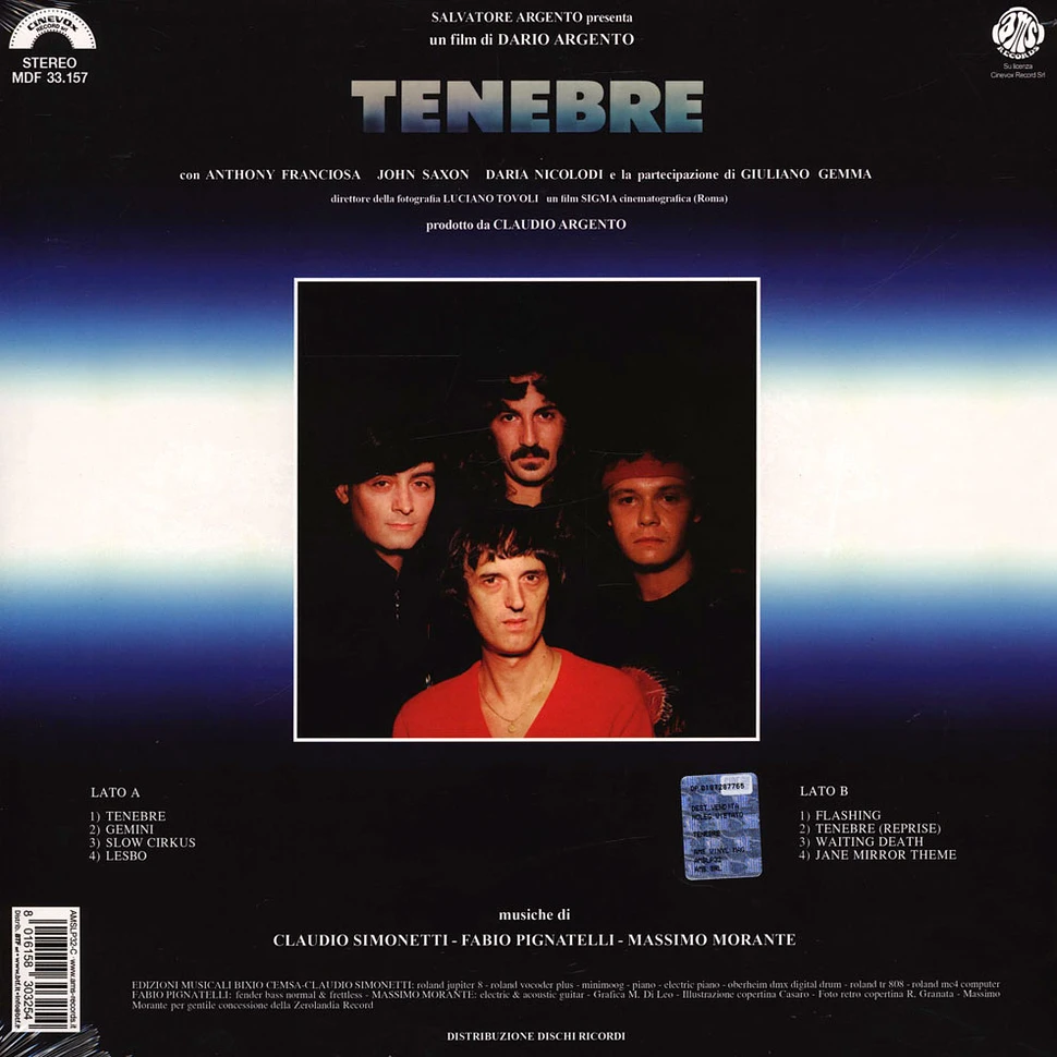 Goblin - Tenebre Crystal Clear Vinyl Edition