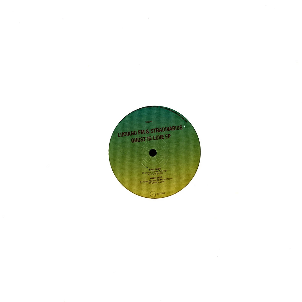 Luciano Fm & Stradivarium - Ghost In Love Ep Black Vinyl Edition