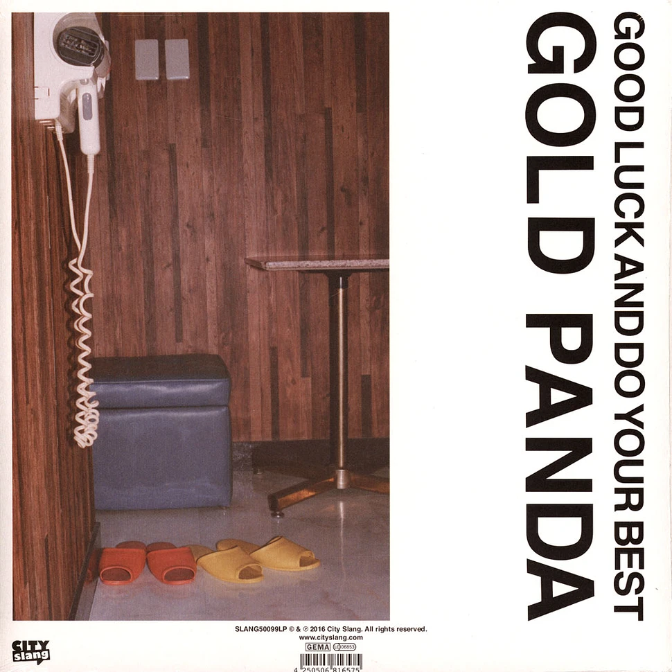 Gold Panda - Good Luck And Do Your Best