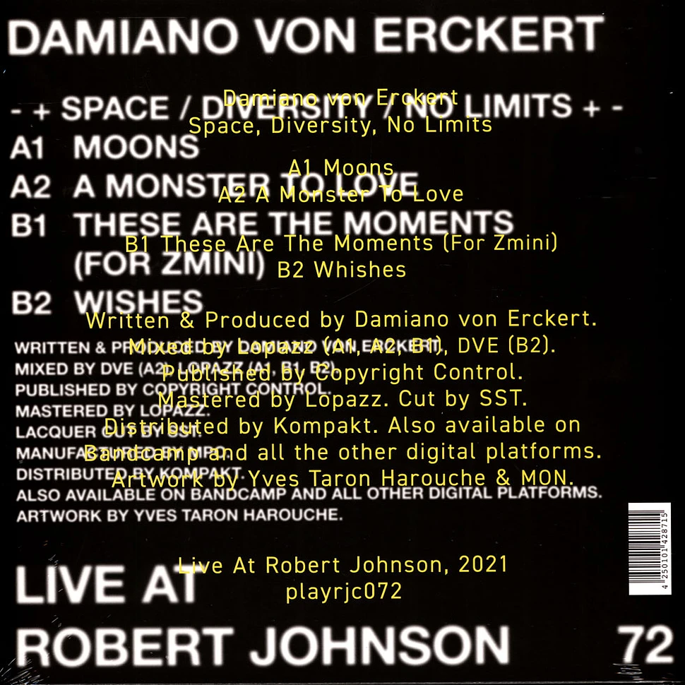 Damiano Von Erckert - Space, Diversity, No Limits