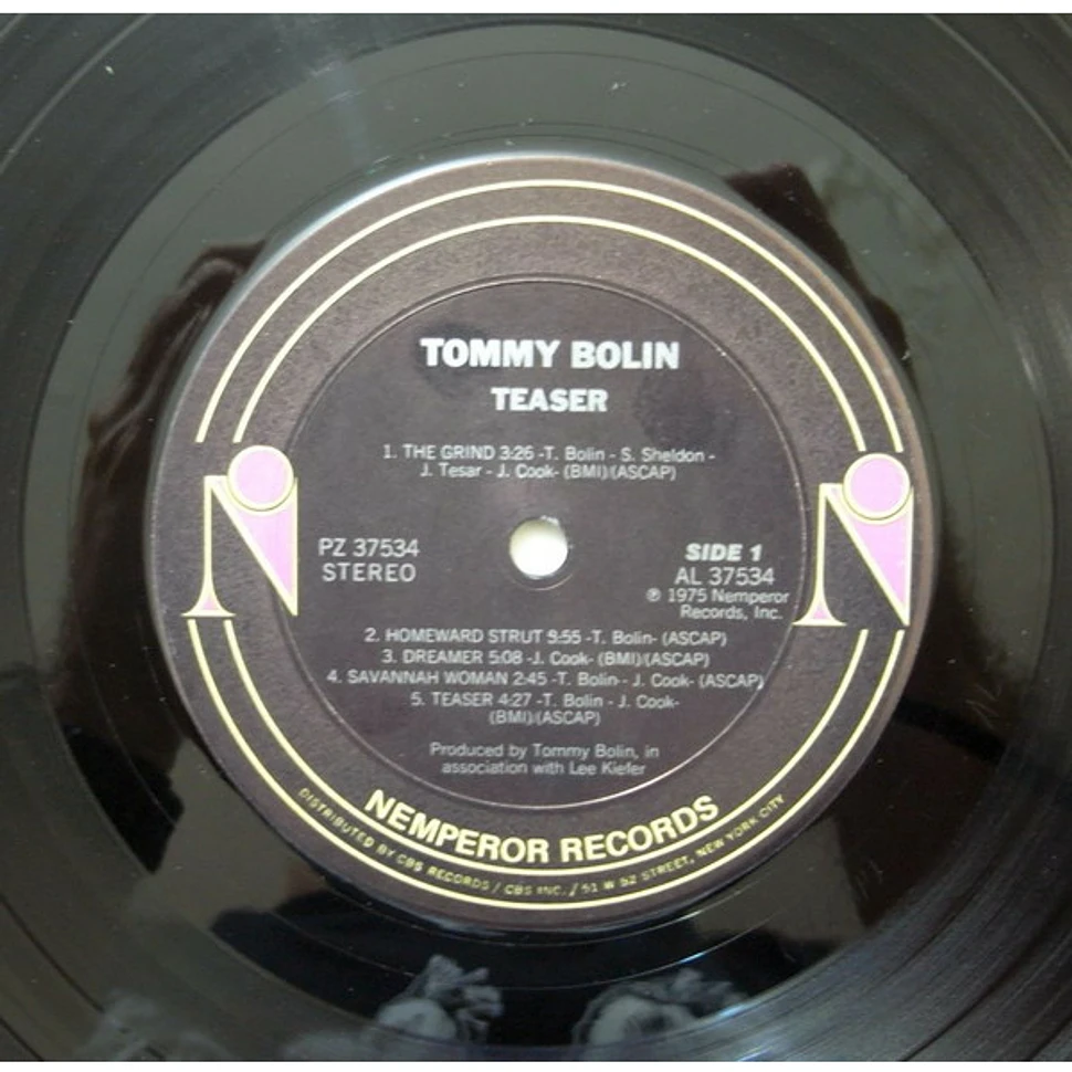 Tommy Bolin - Teaser