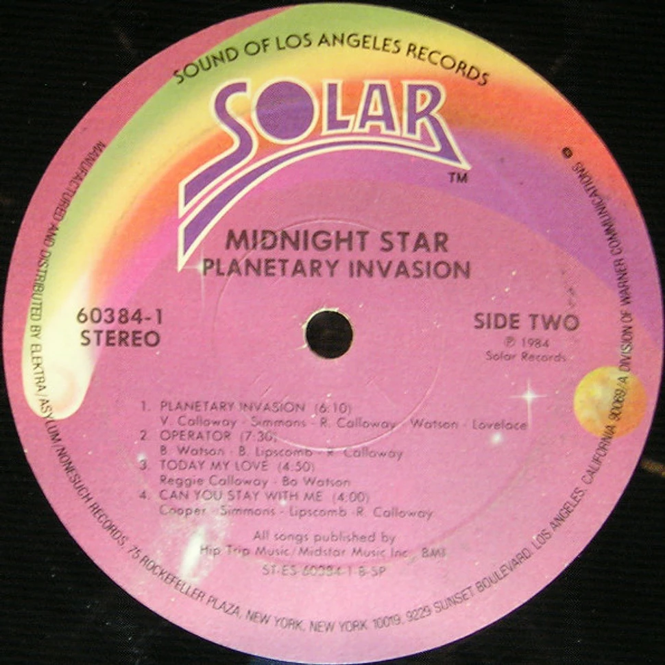 Midnight Star - Planetary Invasion