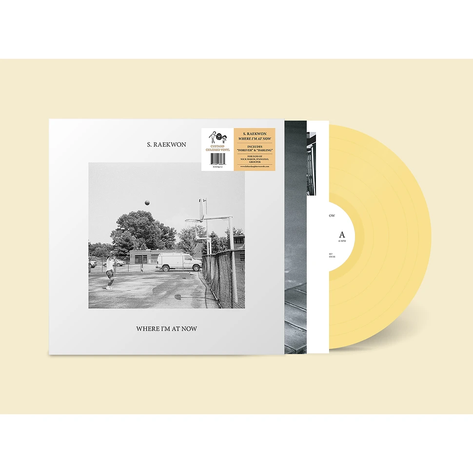 S. Raekwon - Where I'm At Now Opaque Custard Vinyl Edition