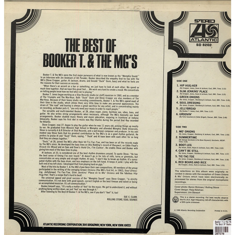 Booker T & The MG's - The Best Of Booker T. & The MG's