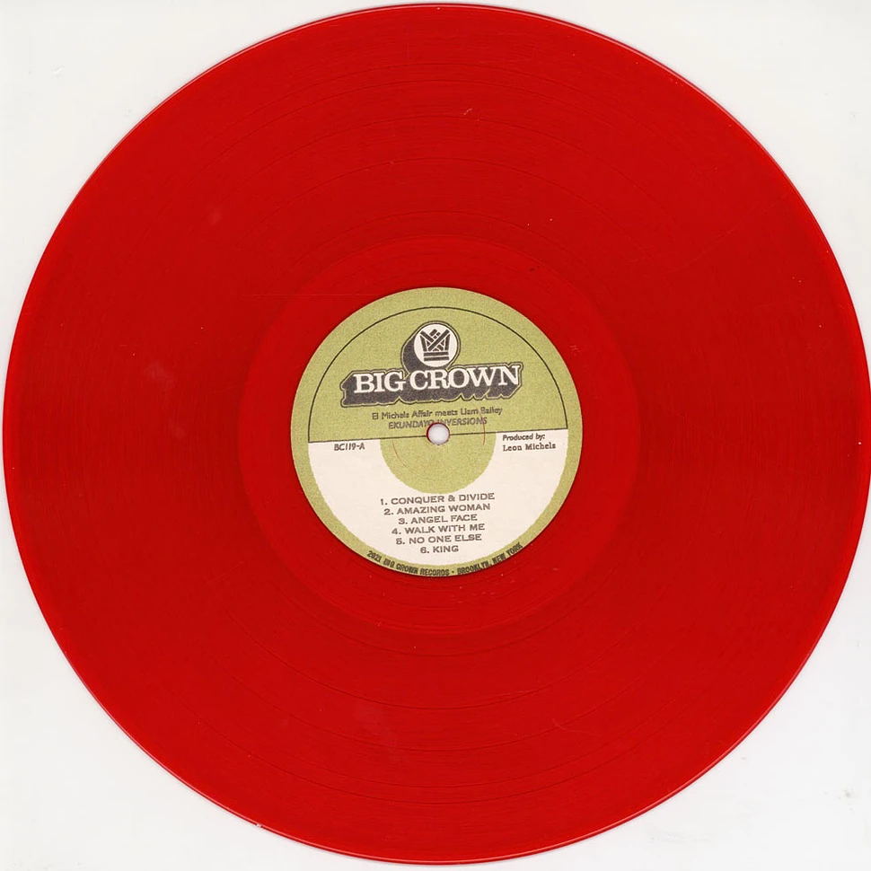 El Michels Affair Meets Liam Bailey - Ekundayo Inversions Red Vinyl Edition
