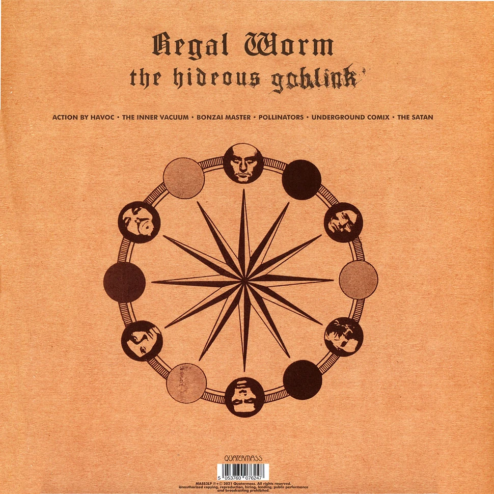 Regal Worm - The Hideous Goblink Yellow Vinyl Edition