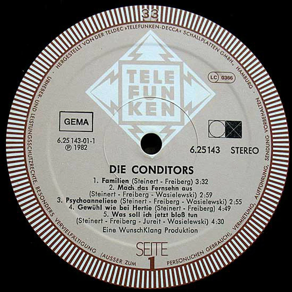 Die Conditors - Die Conditors