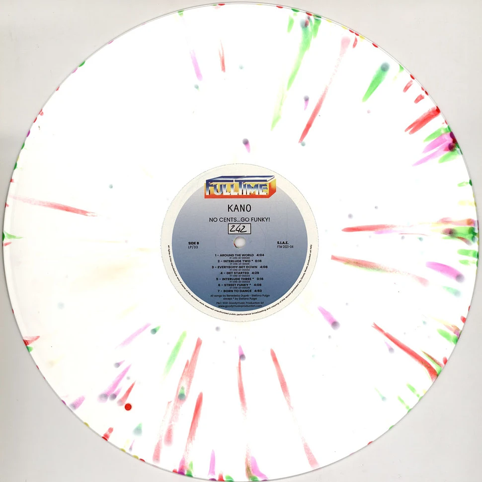 Kano - No Cents...Go Funky! Splattered Vinyl Edition